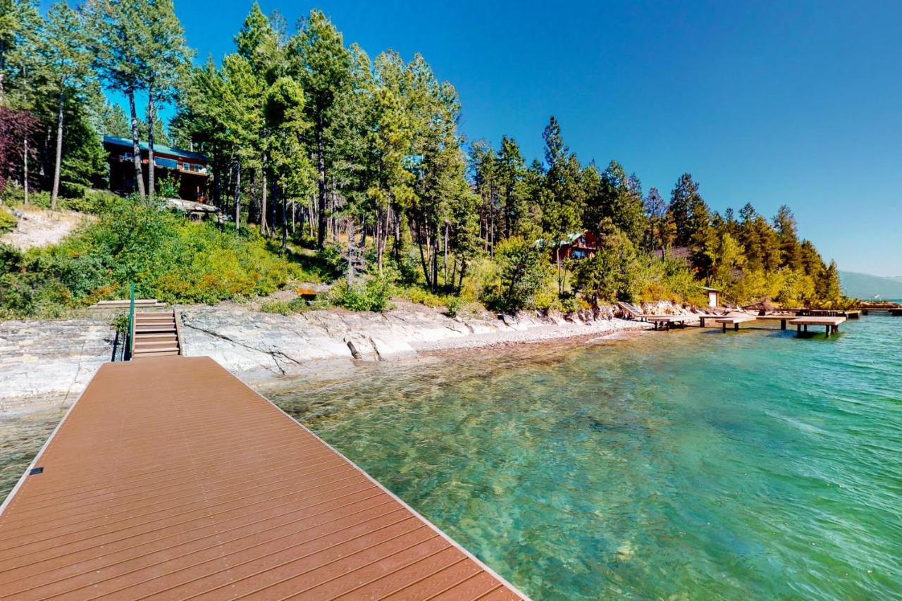 Wheeler'S Flathead Lakehouse Woods Bay Exterior photo